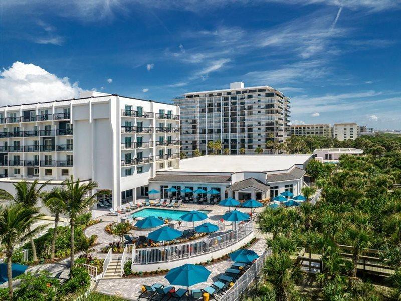 Hilton Garden Inn Cocoa Beach-Oceanfront, Fl Exterior foto