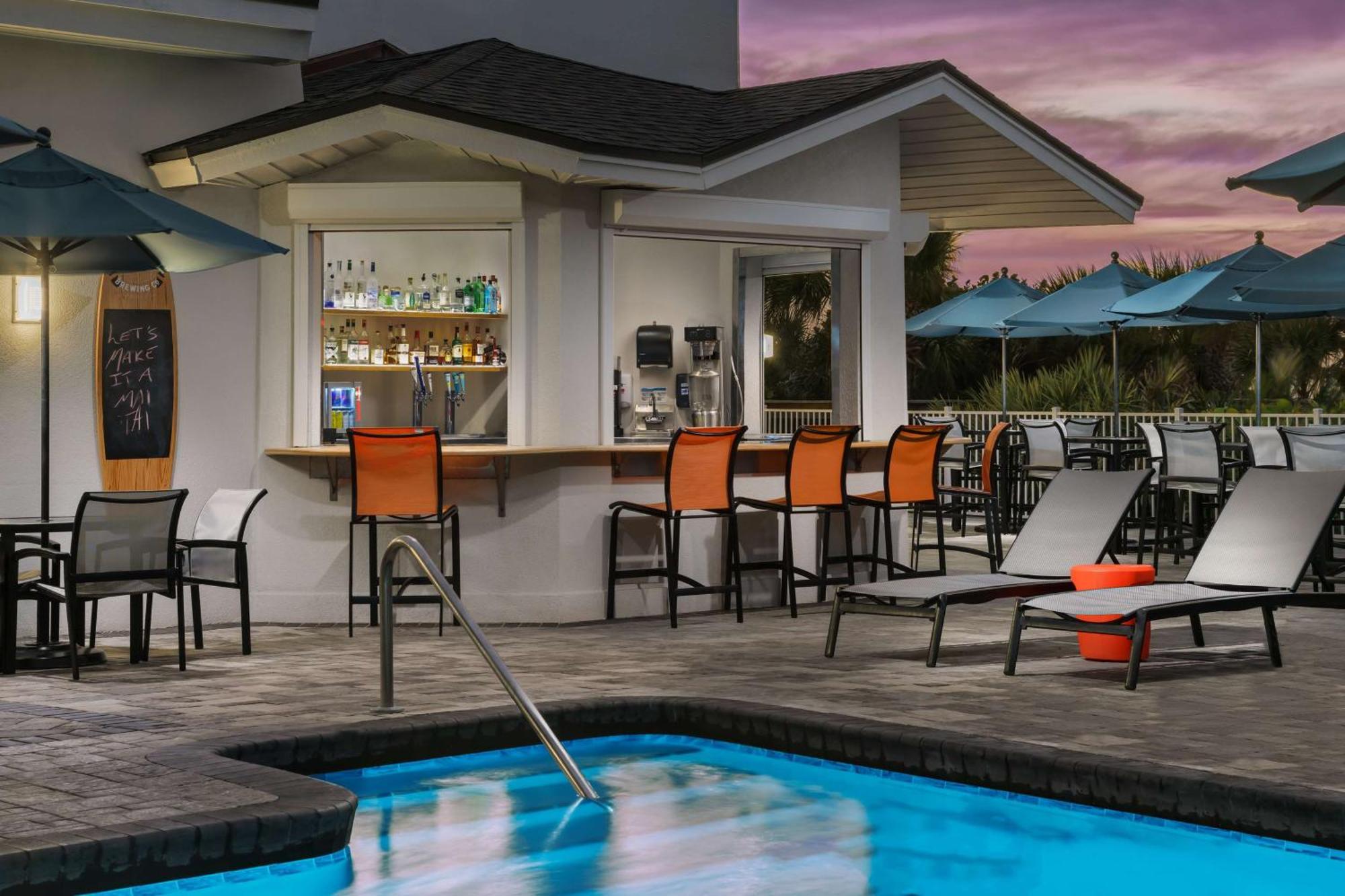 Hilton Garden Inn Cocoa Beach-Oceanfront, Fl Exterior foto
